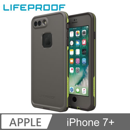 LIFEPROOF iPhone 7+ 全方位防水/雪/震/泥 保護殼-FRE(灰)
