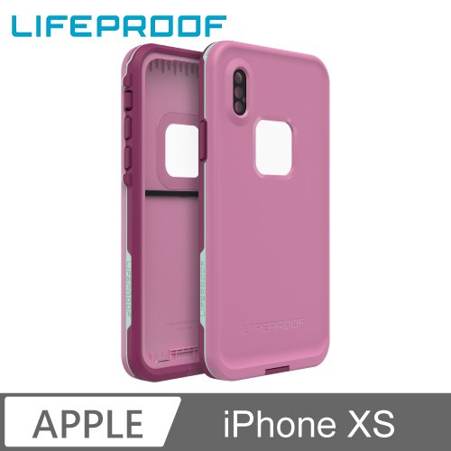 LIFEPROOF iPhone Xs 全方位防水/雪/震/泥 保護殼-FRE(紫)
