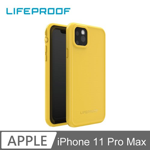 LIFEPROOF iPhone 11 Pro Max 全方位防水/雪/震/泥 保護殼-FRE(黃)