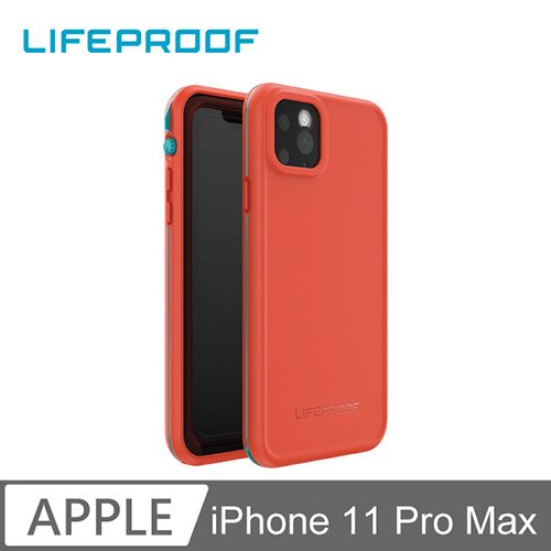LIFEPROOF iPhone 11 Pro Max 全方位防水/雪/震/泥 保護殼-FRE(紅)