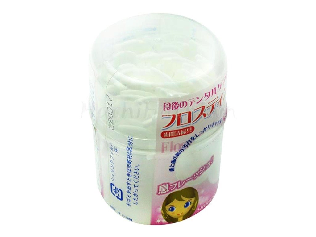 Dr.Polir 70支入罐裝細縫牙線棒   4958814057023