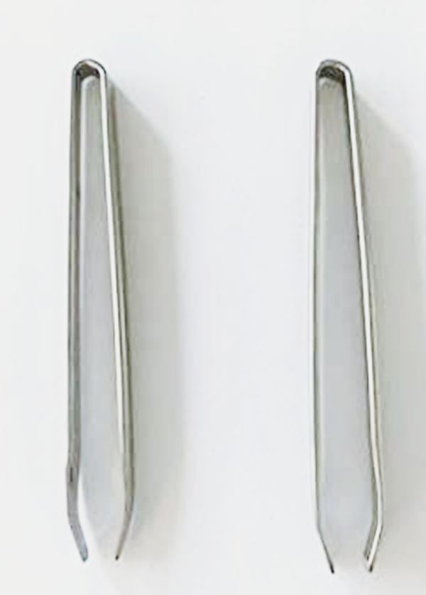 日本製 不銹鋼 細夾 /太夾2P手工藝品夾    4520297090684