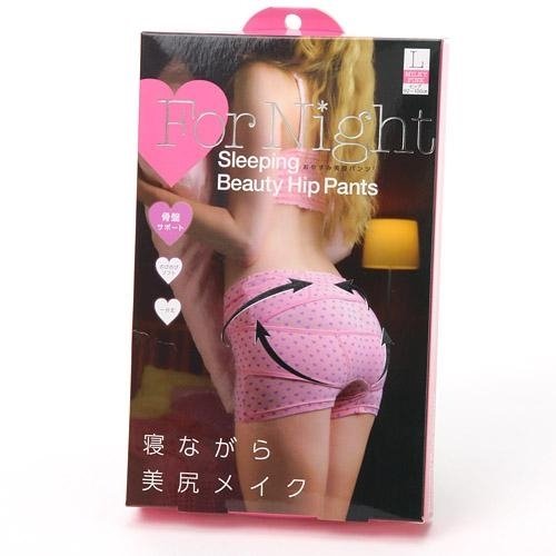 日本 COGIT夜間專用塑身骨盆矯正美臀褲-點點款~  粉色-M / 粉-L / 黑色-M / 黑-L 