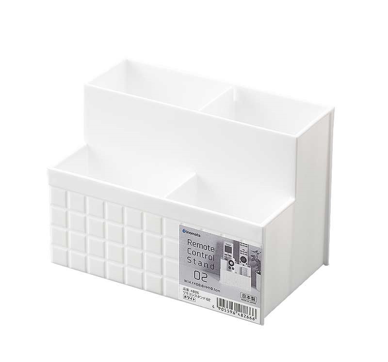 日本製  inomata  4826 遙控器收納盒  02 - 深灰 /-白