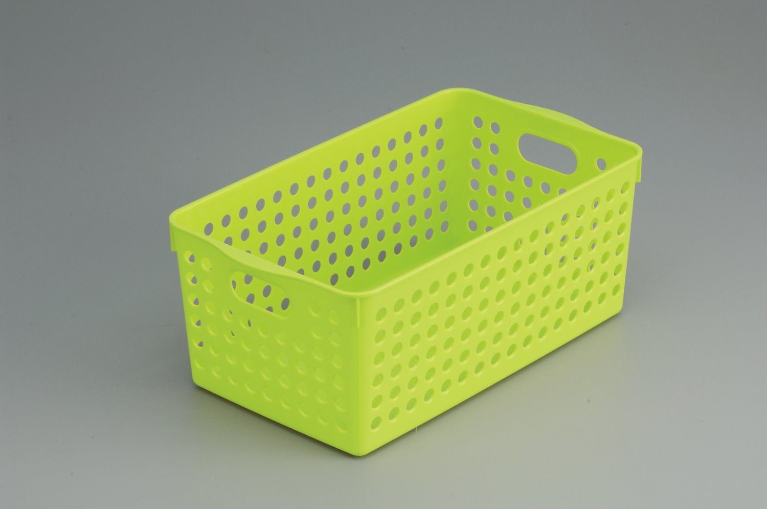 日本製    inomata  4571寬四方多用途收納籃~ 紅 / -綠 /  -藍