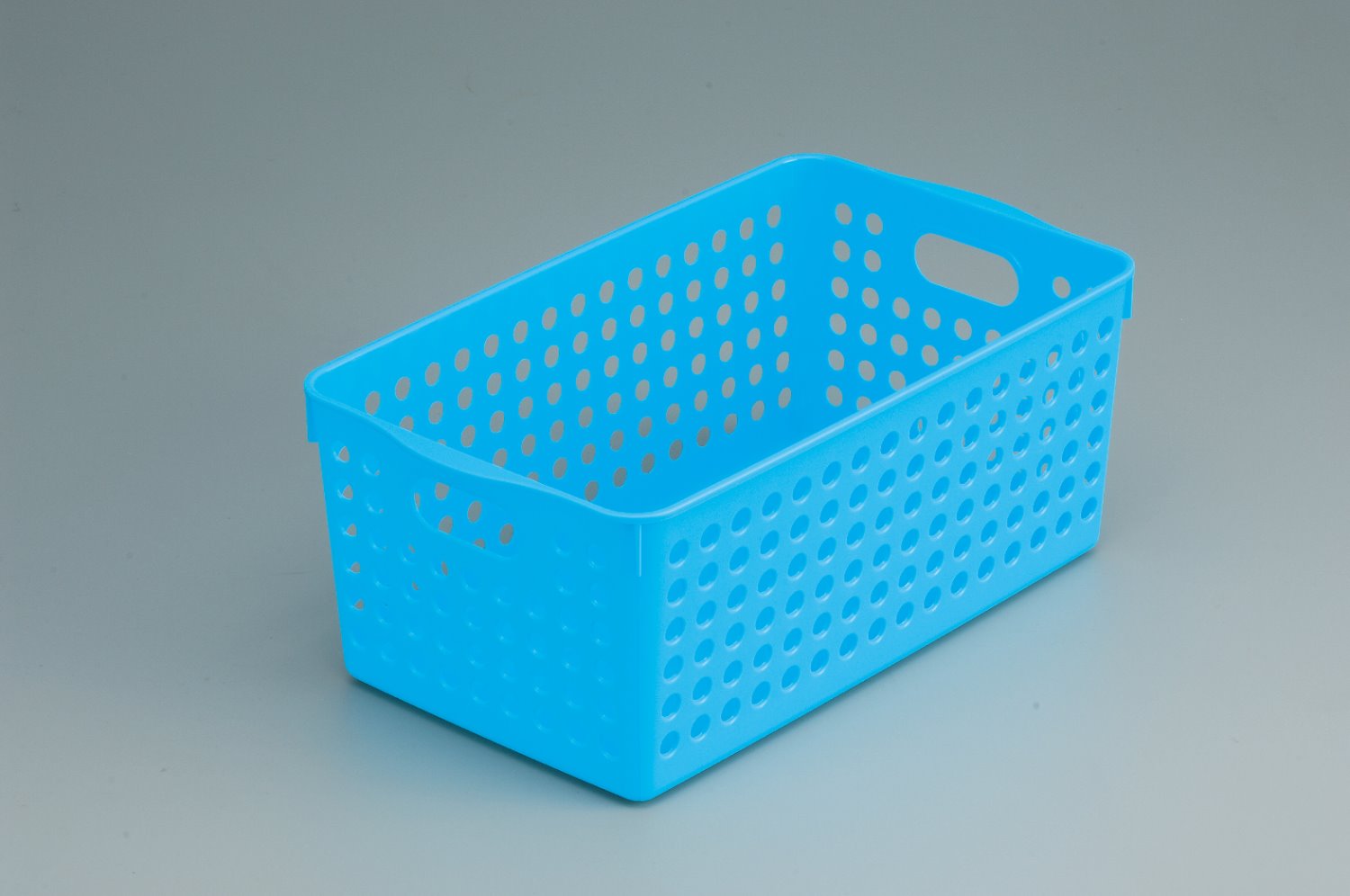 日本製    inomata  4571寬四方多用途收納籃~ 紅 / -綠 /  -藍