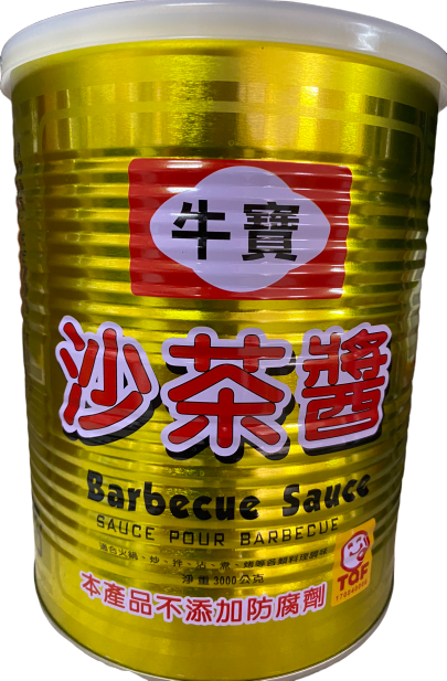 牛寶沙茶醬3kg#沙茶醬推薦#火鍋沙茶醬#炒菜沙茶醬#拌麵沙茶醬#燒烤醃料沙茶醬#餐飲用沙茶醬#沙茶醬大容量#沙茶醬 批發 #沙茶醬 高雄。台南、高雄、屏東皆可快速配送