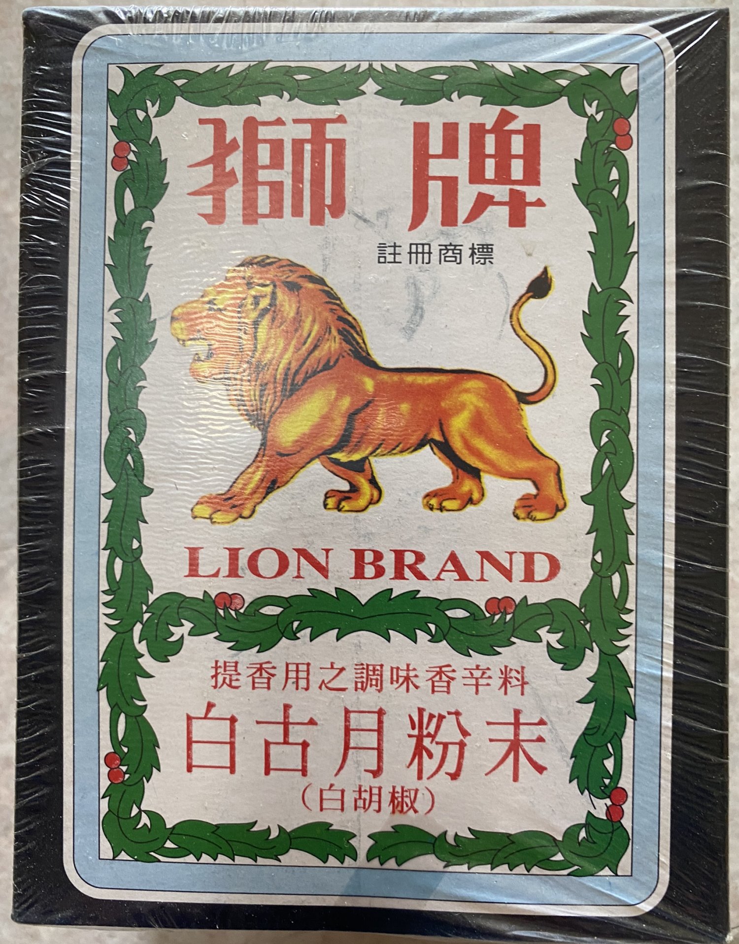 獅牌白胡椒600克＃白胡椒粉推薦＃餐飲業白胡椒粉＃料理用白胡椒＃台灣白胡椒品牌＃胡椒粉批發＃去腥調味胡椒。台南、高雄、屏東皆可快速配送