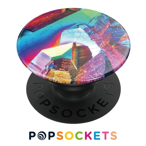 POPSOCKETS泡泡騷多功能手機支架2代-彩虹水晶