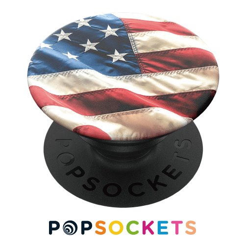 POPSOCKETS泡泡騷多功能手機支架2代-看到一個美國國旗
