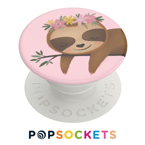 POPSOCKETS泡泡騷多功能手機支架2代-樹懶小花