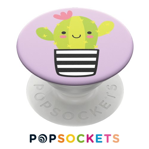 POPSOCKETS泡泡騷多功能手機支架2代-可愛仙人掌