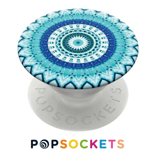 POPSOCKETS泡泡騷多功能手機支架2代-藍色曼陀蘿