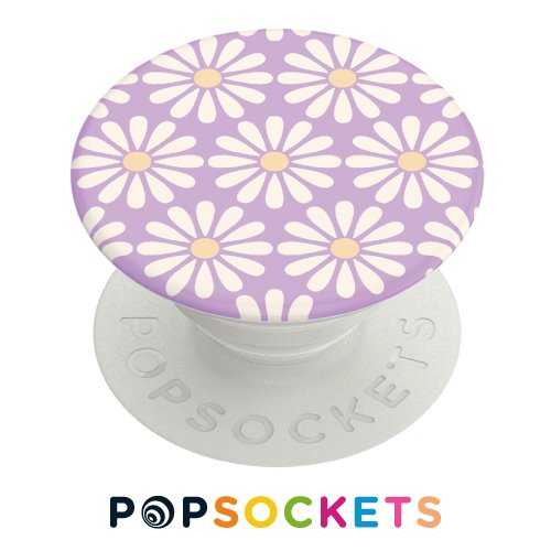 POPSOCKETS泡泡騷多功能手機支架2代-雛菊朵朵紫