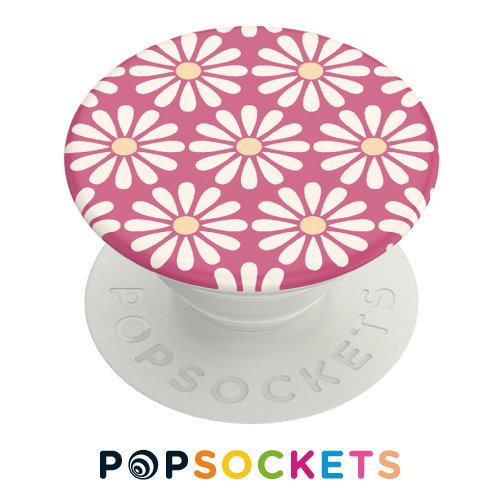 POPSOCKETS泡泡騷多功能手機支架2代-雛菊朵朵粉