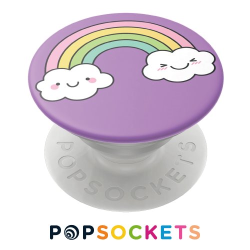 POPSOCKETS泡泡騷多功能手機支架2代-雲朵小彩虹