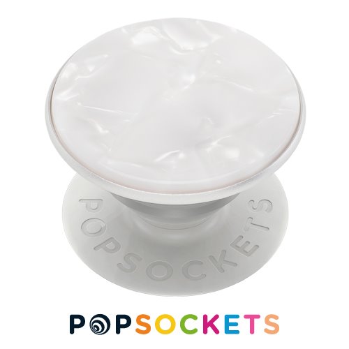 POPSOCKETS泡泡騷多功能手機支架2代-珍珠白琥珀