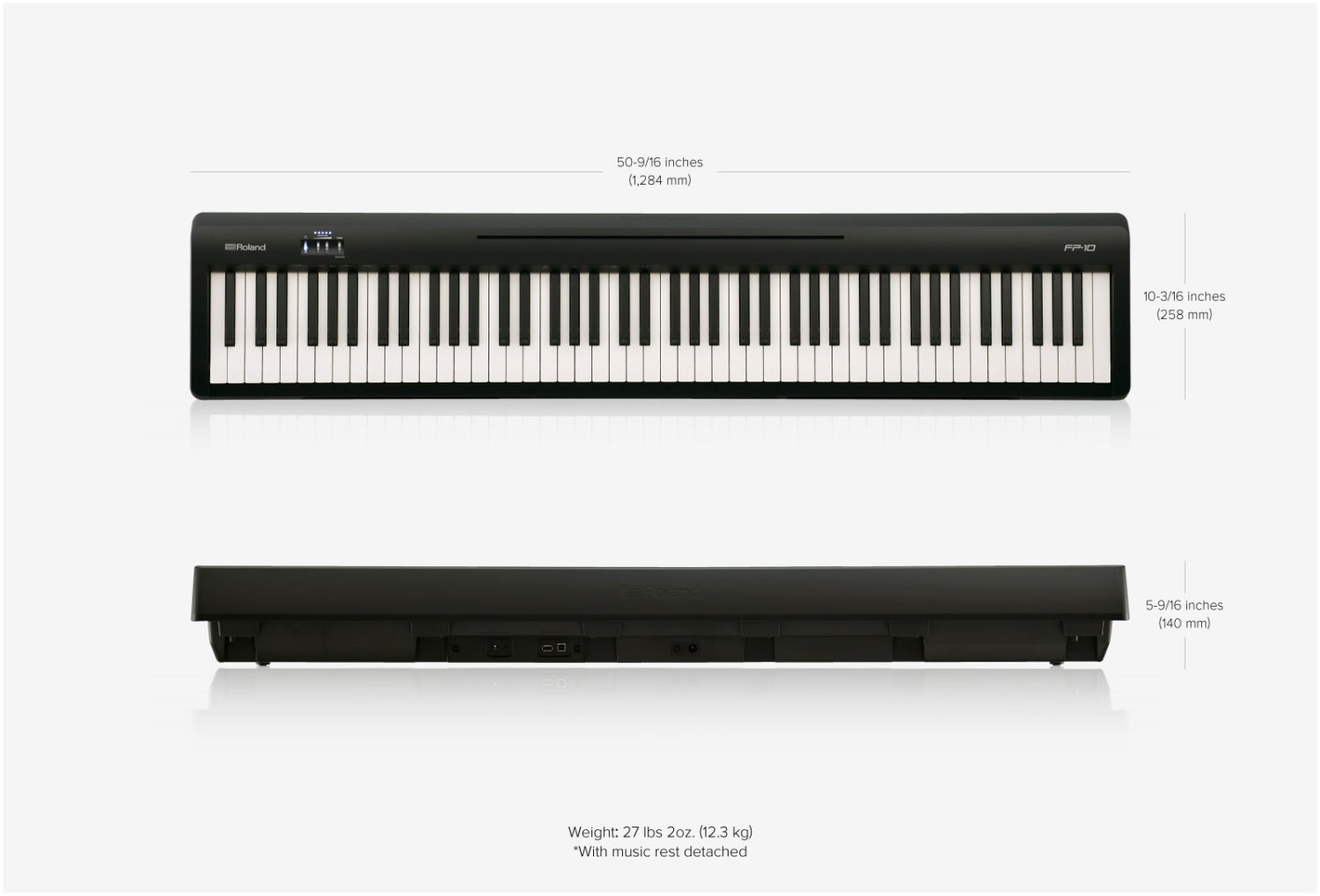 Roland FP-10 電鋼琴 (含琴架、延音踏板、琴椅)