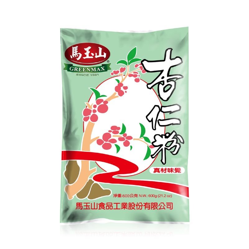 馬玉山杏仁粉600克，馬玉山飲品粉系列，馬玉山飲品粉系列，杏仁粉x早餐飲品x即溶杏仁粉x養生堅果粉。台南、高雄、屏東皆可快速配送