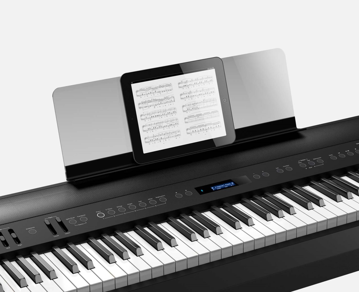 Roland FP-90X 電鋼琴全配 (1) 中文說明書/使用手冊/保固卡 (2) 譜板 (3) 變壓器 (4) 電源線5延音踏板