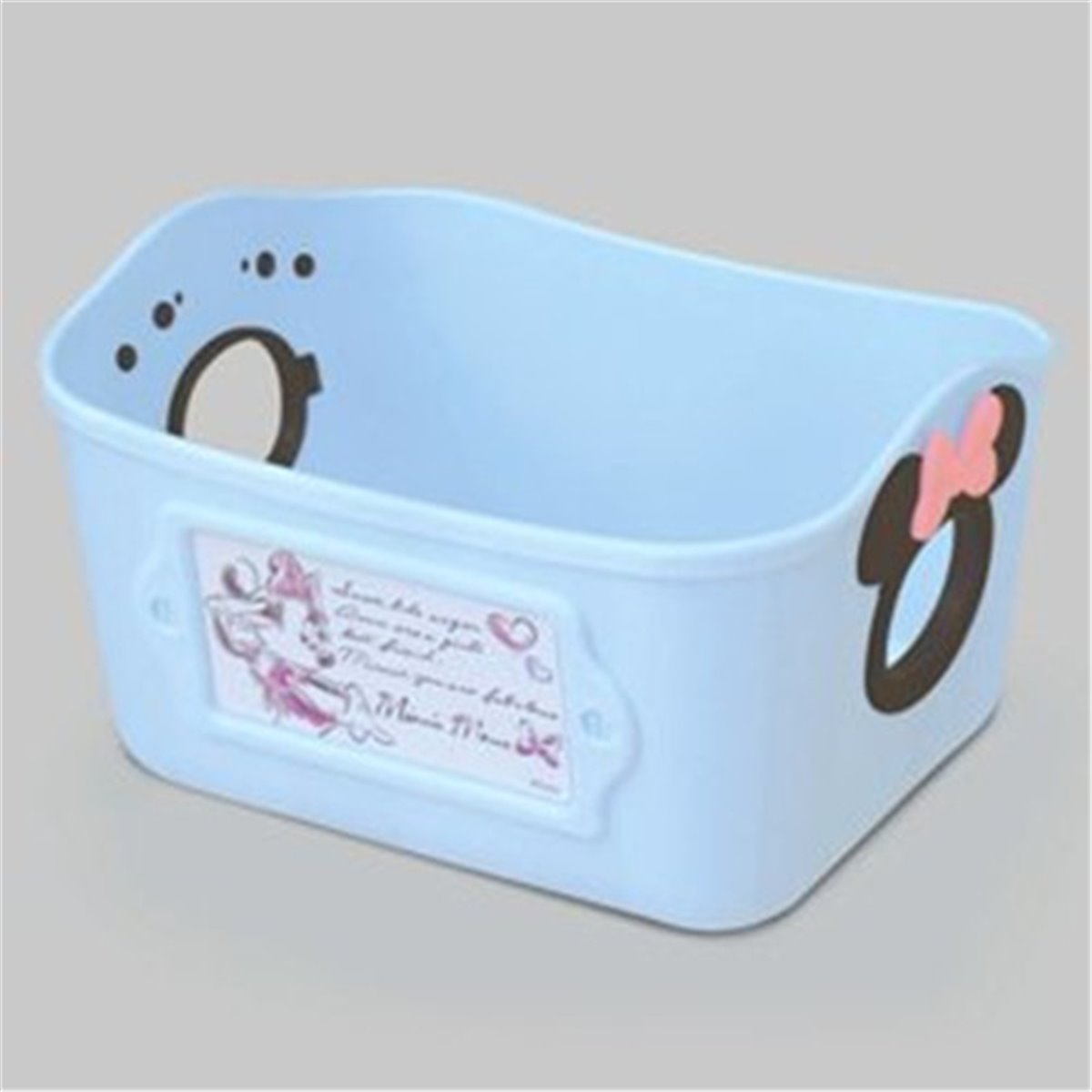 日本製  Disney  迪士尼系列  SQ1 (3P-AD) 迷你收納籃組.置物籃 500ml-3P/組~ Mickey米奇/- Minnie米妮/- Winnie the Pooh 小熊維尼