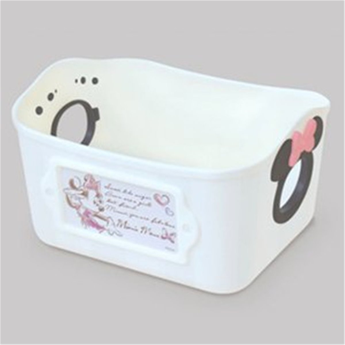 日本製  Disney  迪士尼系列  SQ1 (3P-AD) 迷你收納籃組.置物籃 500ml-3P/組~ Mickey米奇/- Minnie米妮/- Winnie the Pooh 小熊維尼