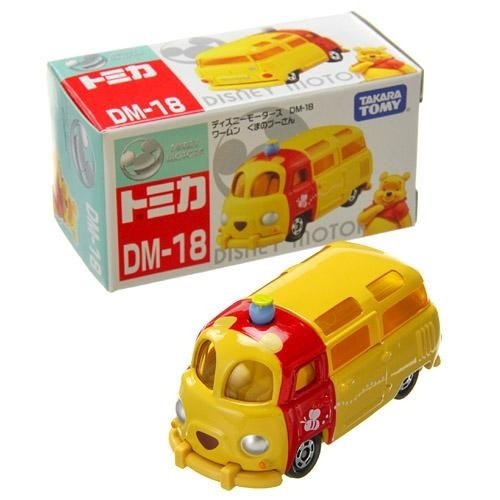 Disney  迪士尼系列 TOMICA多美小汽車 ~DM-18維尼麵包/ DM-19唐老鴨速克達機車