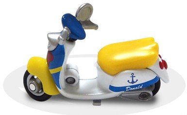 Disney  迪士尼系列 TOMICA多美小汽車 ~DM-18維尼麵包/ DM-19唐老鴨速克達機車