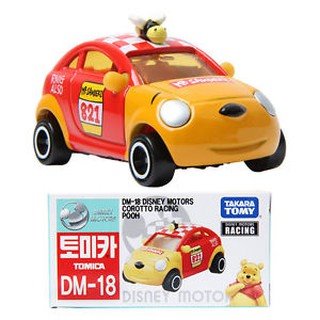 Disney  迪士尼系列 TOMICA多美小汽車~ DM-18 小熊維尼賽車/  DMT-04 米妮 / DMT-05  維尼  