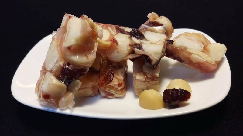 蔓越莓 夏威夷豆軟糖