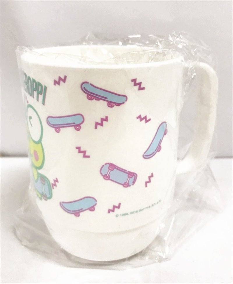 台灣製 三麗鷗系列 大眼蛙 KRT-211411 牙刷杯.漱口杯.水杯 350cc  4710150211411  