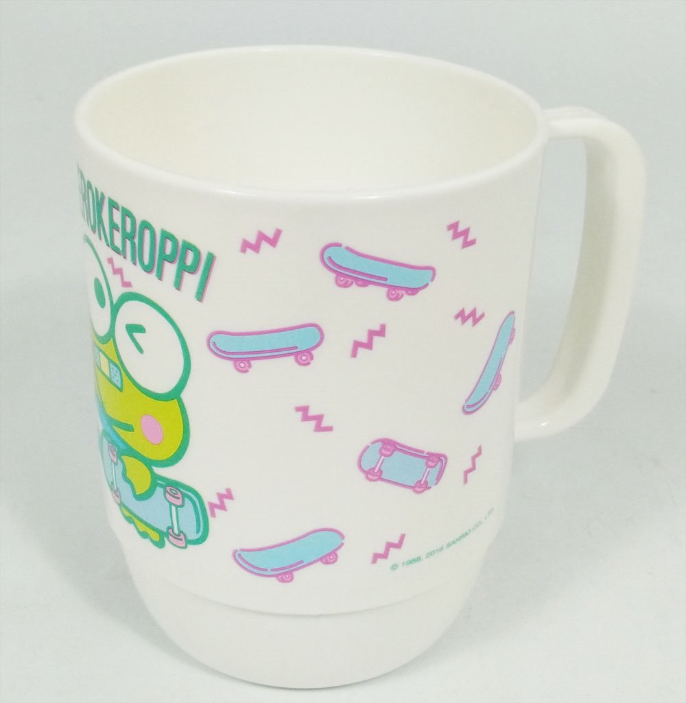 台灣製 三麗鷗系列 大眼蛙 KRT-211411 牙刷杯.漱口杯.水杯 350cc  4710150211411  