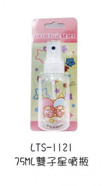 台灣製  三麗鷗系列 雙子星 LTS-1121-1  75 ml 噴瓶   4712977461215