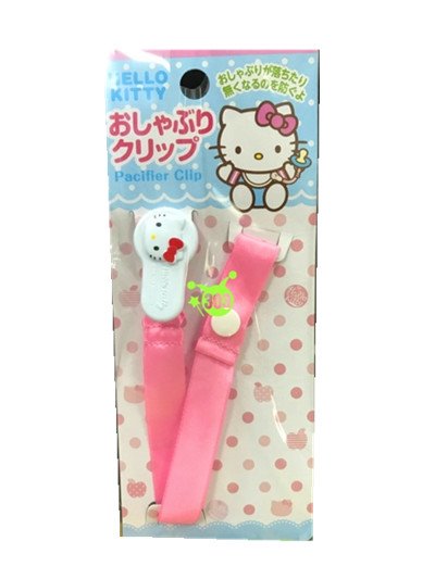 三麗鷗系列  Hello Kitty 凱蒂貓 K/T26175奶嘴夾.玩具夾  4573135575386