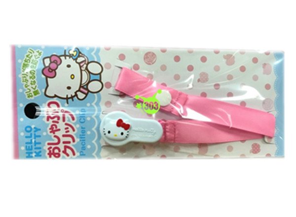 三麗鷗系列  Hello Kitty 凱蒂貓 K/T26175奶嘴夾.玩具夾  4573135575386