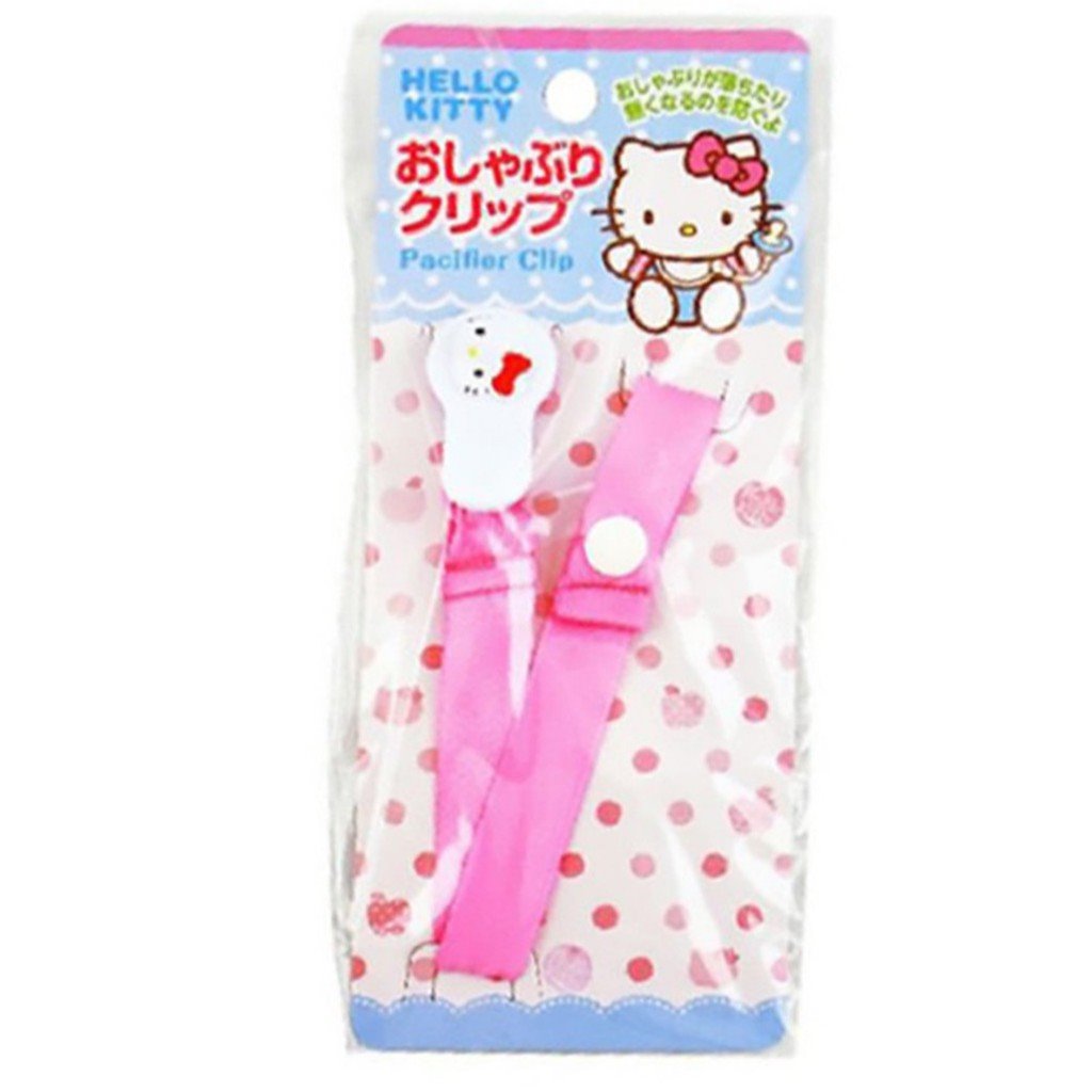 三麗鷗系列  Hello Kitty 凱蒂貓 K/T26175奶嘴夾.玩具夾  4573135575386