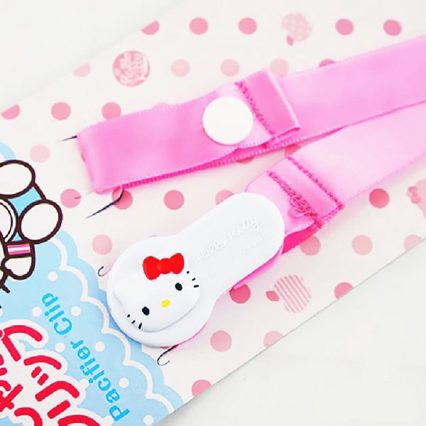 三麗鷗系列  Hello Kitty 凱蒂貓 K/T26175奶嘴夾.玩具夾  4573135575386