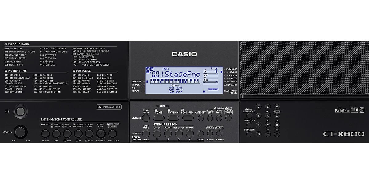 CASIO CT-X800 61鍵電子琴