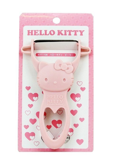 台灣製  三麗鷗系列  Hello Kitty凱蒂貓 削皮器 ~ KTT-108 - 4972940617630