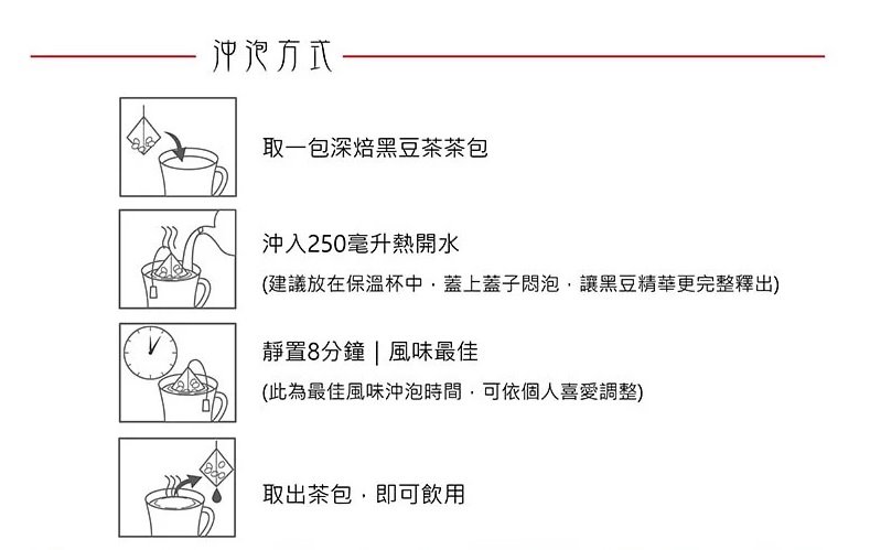 曼寧深焙黑豆茶