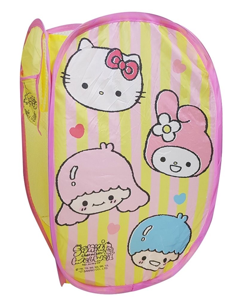 三麗鷗系列  Hello Kitty 凱蒂貓  摺疊洗衣籃 1入    4712977463561 