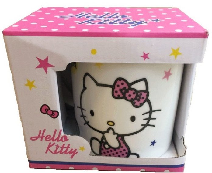 三麗鷗系列  Hello Kitty凱蒂貓  新骨瓷牛奶杯.馬克杯-星星  4713968221931 