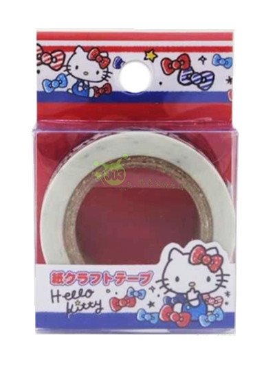 三麗鷗系列 Hello Kitty凱蒂貓  66957-和紙膠帶  4991277669570