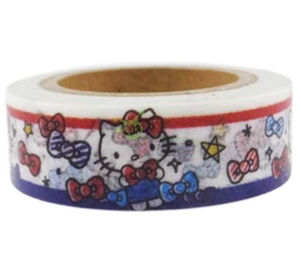 三麗鷗系列 Hello Kitty凱蒂貓  66957-和紙膠帶  4991277669570