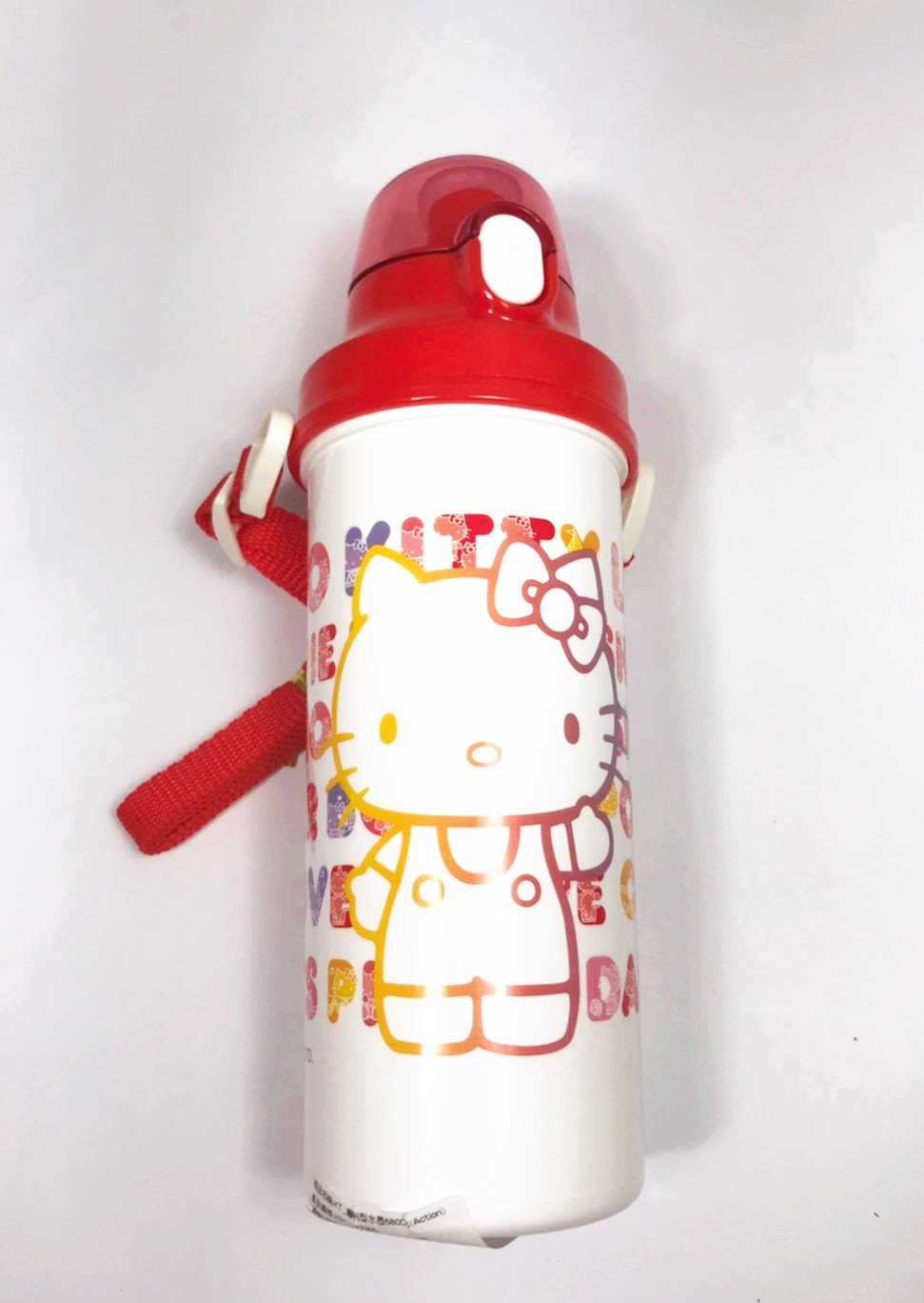 台灣製  三麗鷗系列  Hello Kitty 凱蒂貓  KRT-212166 專利型直飲水壺680cc  4710150212166