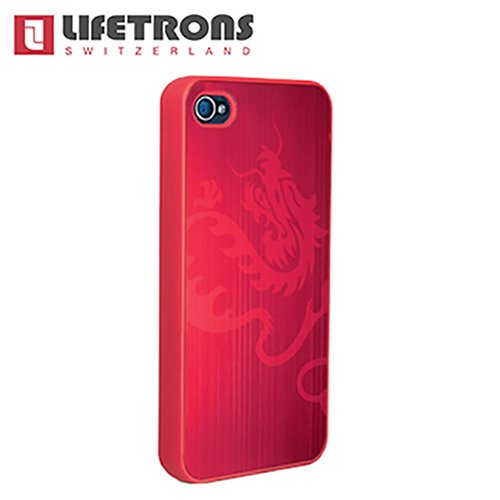 Lifetrons i4/S 手機保護殼( 龍紋版 )-紅
