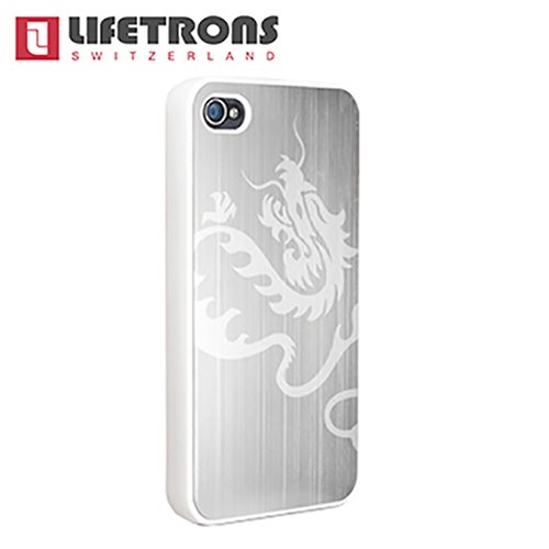 Lifetrons i4/S 手機保護殼( 龍紋版 )-銀