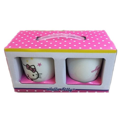 三麗鷗系列 Hello Kitty凱蒂貓 義式咖杯對杯組-星  4713968221924