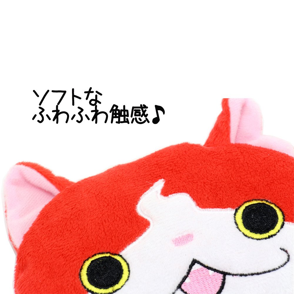 妖怪手錶 絨毛造型面紙包 ~ 吉胖貓 /-幽靈白 RM-3823-B /   -武士藍