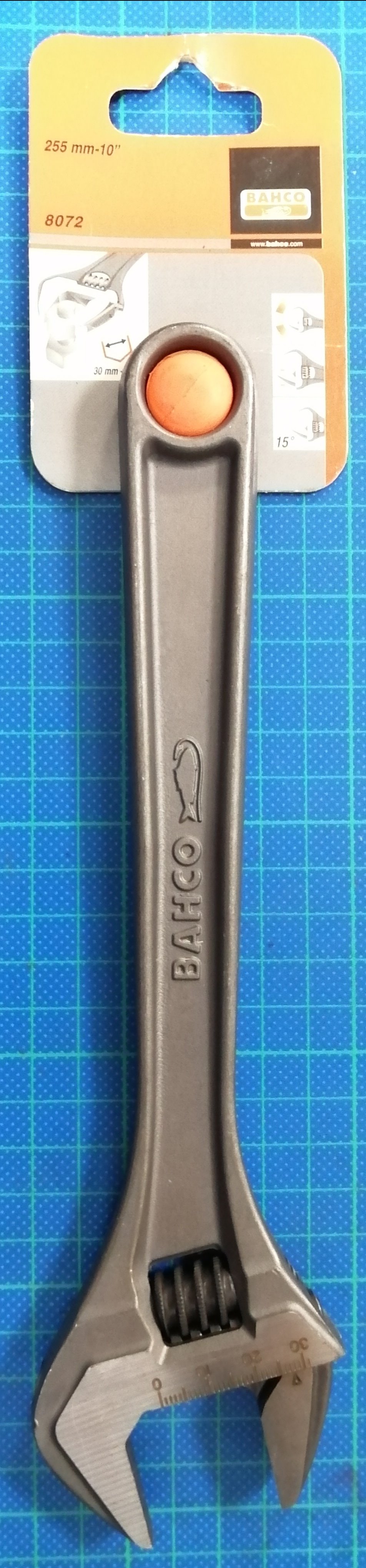 BAHCO 活動板手10英吋  8072